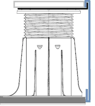 Profil terasový C 110mm (k terčům, kačírku) , 2,0m