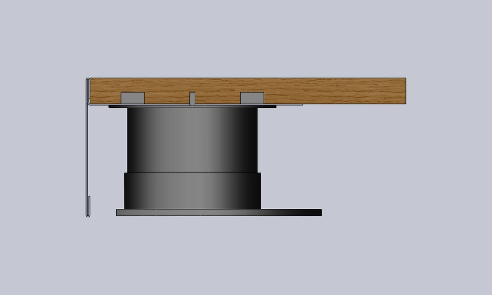 Profil terasový C 110mm (k terčům, kačírku) , 2,0m