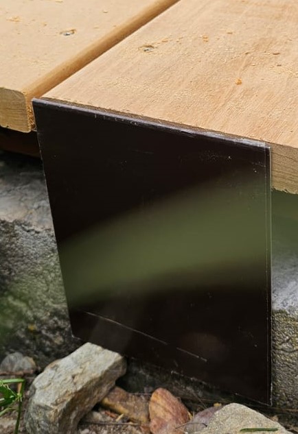 Ukončovací profil pro dřevěné nebo WPC terasy 150 mm, 2,0m